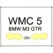 Žibintų stiklai modeliui BMW M3 GTR