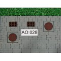 SEWER AND MANHOLE