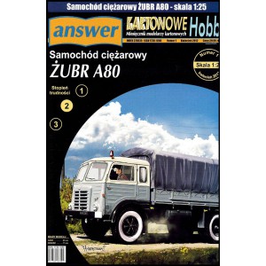 ŽUBR A80 SUNKVEŽIMIS